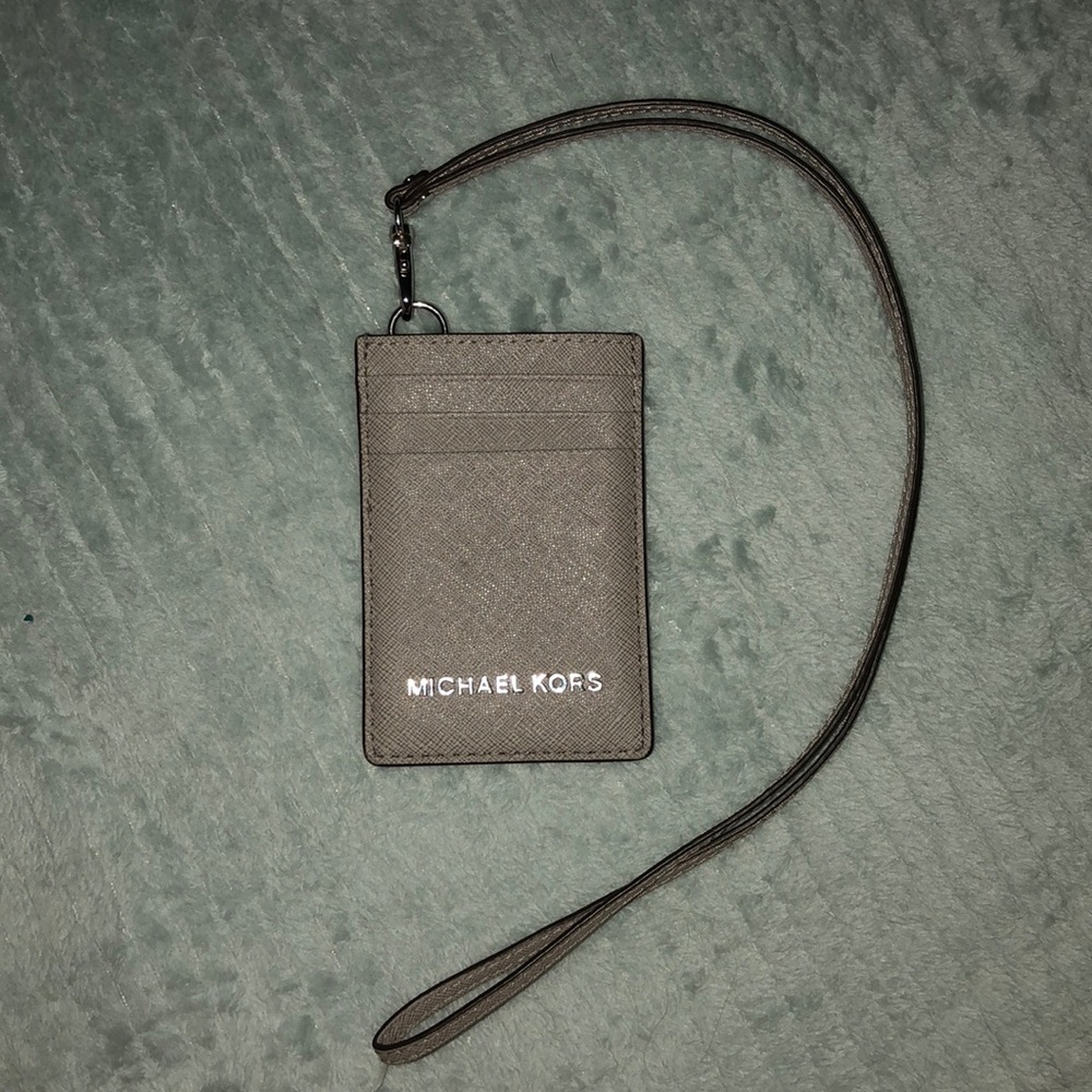 Michael Kors card holder lanyard